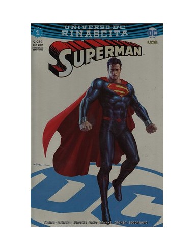 SUPERMAN 1  BRONZE CHROMIUM RINASCITA