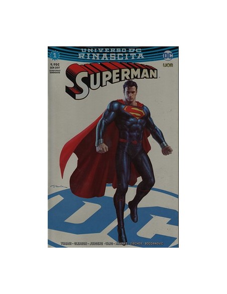 SUPERMAN 1  BRONZE CHROMIUM RINASCITA