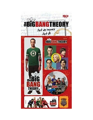 BIG BANG THEORY MAGNET SET