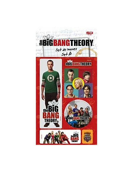 BIG BANG THEORY MAGNET SET