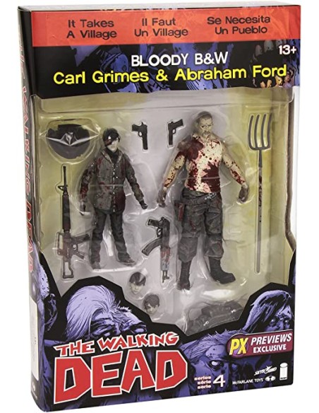 WALKING DEAD S.4 PX CARL/ABRHAM AF