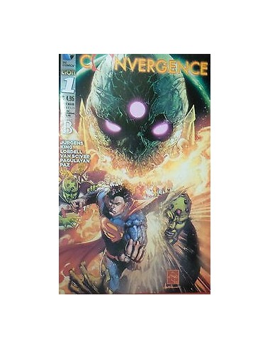 CONVERGENCE 1 - VARIANT COVER B - DC MULTIVERSE 10