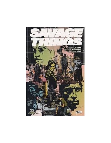 SAVAGE THINGS - VERTIGO BOOK