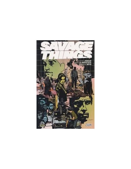 SAVAGE THINGS - VERTIGO BOOK