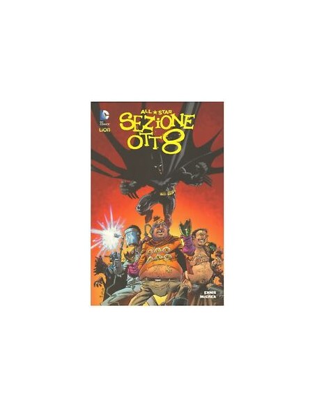 GARTH ENNIS PRESENTA ALL STAR SECTION EIGHT   DC MINISERIE 34