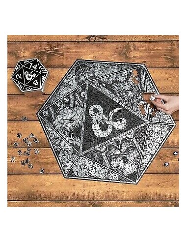 DUNGEONS AND DRAGONS PUZZLE - (750 PEZZI JIGSAW)