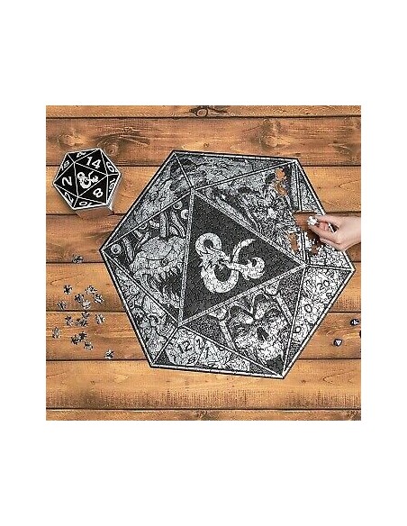 DUNGEONS AND DRAGONS PUZZLE - (750 PEZZI JIGSAW)