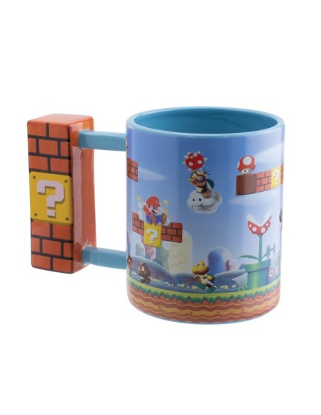 SUPER MARIO LEVEL SHAPED MUG/TAZZA