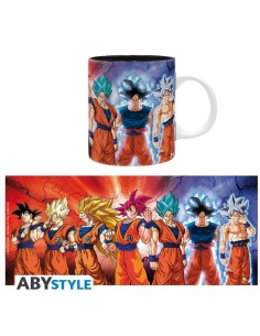 DRAGON BALL SUPER - TAZZA 320ML - GOKU TRANSFORMATIONS