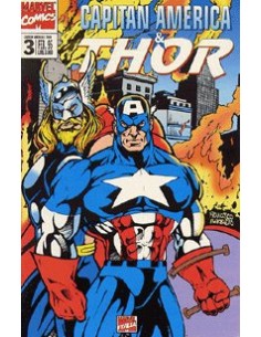 CAPITAN AMERICA & THOR 3