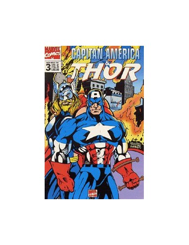 CAPITAN AMERICA & THOR 3