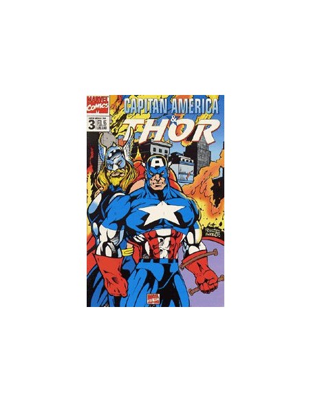 CAPITAN AMERICA & THOR 3