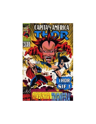 CAPITAN AMERICA & THOR 9