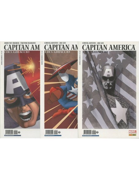 CAPITAN AMERICA GHIACCIO PACK SERIE COMPLETA 1-3