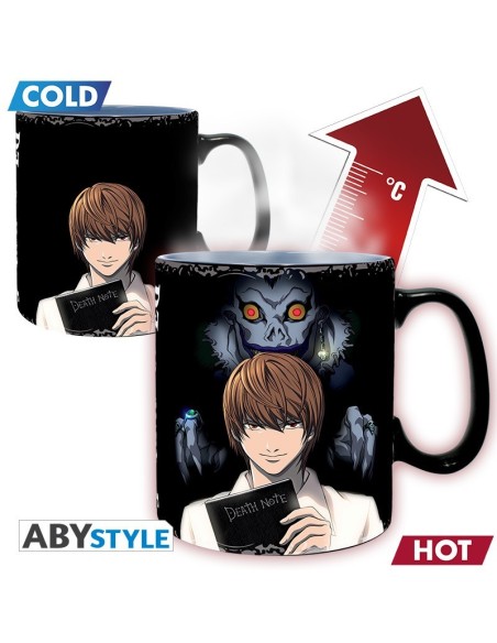DEATH NOTE KIRA & L HEAT CHANGE MUG