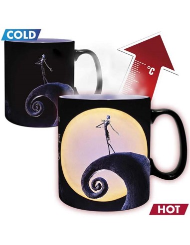 THE NIGHTMARE BEFORE XMAS MUG JACK & MOON/HEAT CHANGE