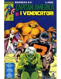 RACCOLTA CAPITAN AMERICA E I VENDICATORI 9