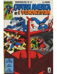 RACCOLTA CAPITAN AMERICA E I VENDICATORI 11