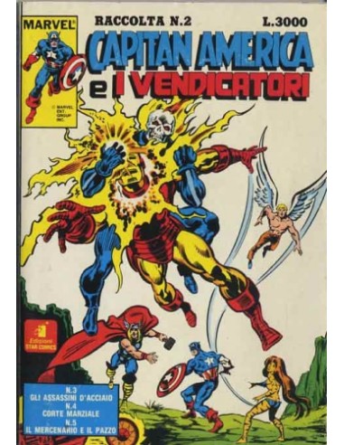 RACCOLTA CAPITAN AMERICA E I VENDICATORI 2