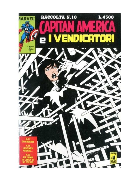 RACCOLTA CAPITAN AMERICA E I VENDICATORI 10