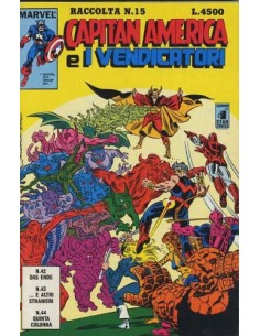 RACCOLTA CAPITAN AMERICA E I VENDICATORI 15