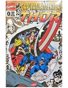 CAPITAN AMERICA & THOR VERSIONE GOLD 0