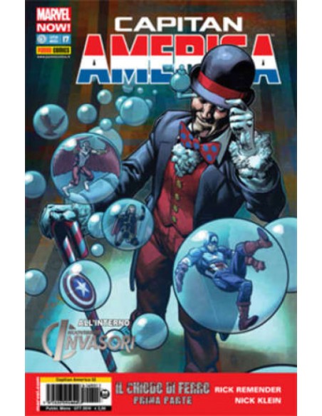 CAPITAN AMERICA 53 - CAPITAN AMERICA E I NUOVISSIMI INVASORI - ALL NEW MARVEL NOW! 17