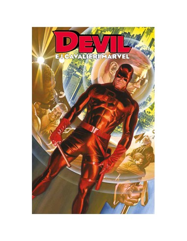 DEVIL E I CAVALIERI MARVEL 33  COVER VARIANT METALLIZZATA CON T-SHIRT TAGLIA M - ALL NEW MARVEL NOW! - DEVIL E I CAVALIERI MARVE