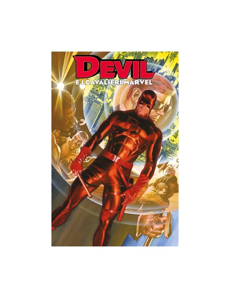 DEVIL E I CAVALIERI MARVEL 33  COVER VARIANT METALLIZZATA CON T-SHIRT TAGLIA M - ALL NEW MARVEL NOW! - DEVIL E I CAVALIERI MARVE
