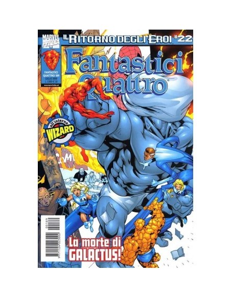 IL RITORNO DEGLI EROI 22 - FANTASTICI QUATTRO 189