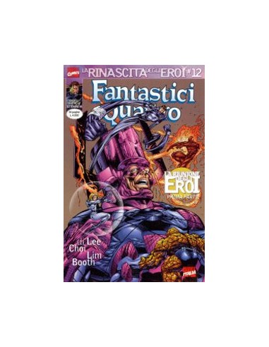 LA RINASCITA DEGLI EROI 12 - FANTASTICI QUATTRO...