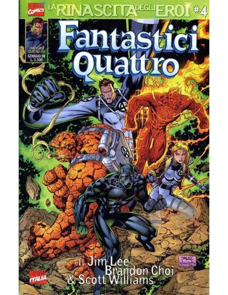 LA RINASCITA DEGLI EROI 4 - FANTASTICI QUATTRO 159