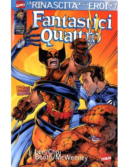 LA RINASCITA DEGLI EROI 7 - FANTASTICI QUATTRO 162
