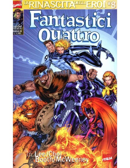 LA RINASCITA DEGLI EROI 8 - FANTASTICI QUATTRO 163