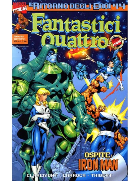 IL RITORNO DEGLI EROI 14 - FANTASTICI QUATTRO 181