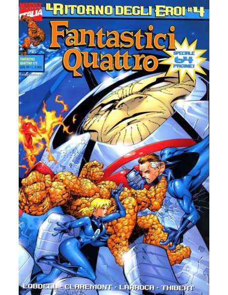 IL RITORNO DEGLI EROI 4 - FANTASTICI QUATTRO 171