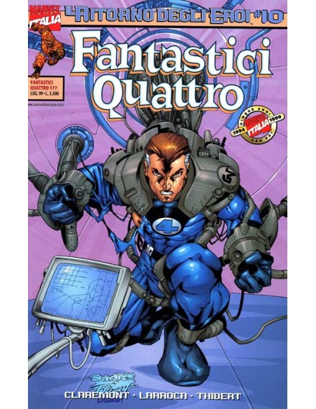 IL RITORNO DEGLI EROI 10 - FANTASTICI QUATTRO 177