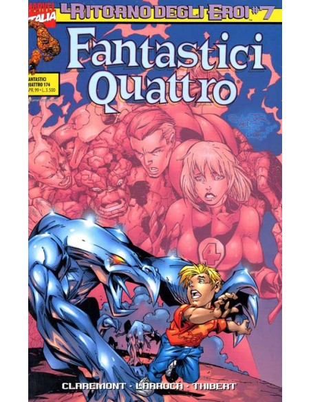 IL RITORNO DEGLI EROI 7 - FANTASTICI QUATTRO 174