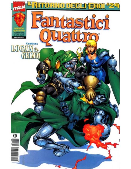 IL RITORNO DEGLI EROI 29 - FANTASTICI QUATTRO 196