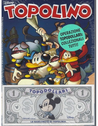 TOPOLINO 3456 BANCONOTA TOPOLINO