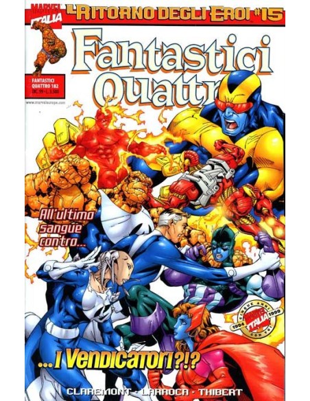 IL RITORNO DEGLI EROI 15 - FANTASTICI QUATTRO 182