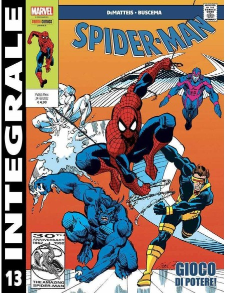 MARVEL INTEGRALE SPIDER-MAN DI J.M. DEMATTEIS 13 (di 50)