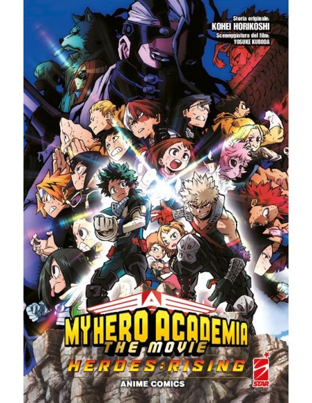 MY HERO ACADEMIA THE MOVIE HEROES RISING ANIME COMICS