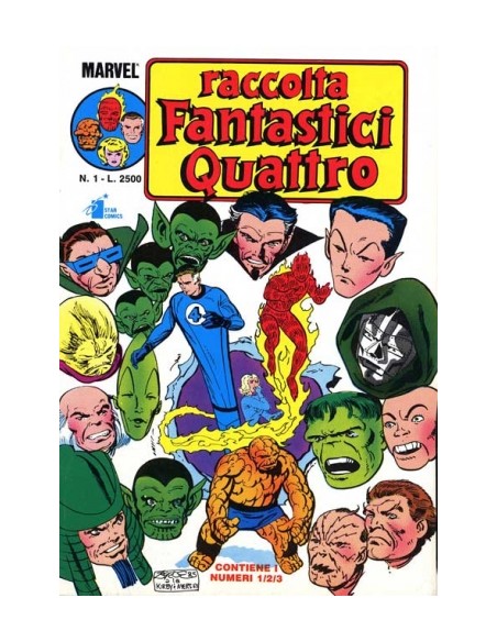 RACCOLTA FANTASTICI QUATTRO 1