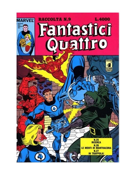 RACCOLTA FANTASTICI QUATTRO 9