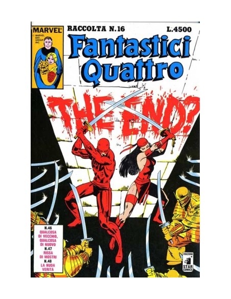 RACCOLTA FANTASTICI QUATTRO 16
