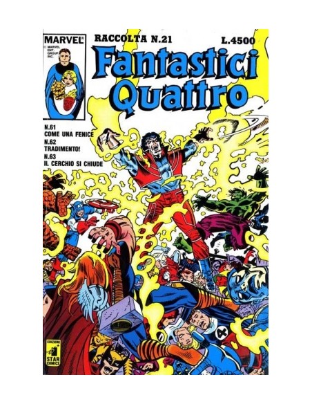 RACCOLTA FANTASTICI QUATTRO 21