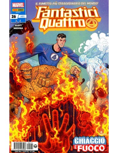 FANTASTICI QUATTRO 411 - FANTASTICI QUATTRO 26