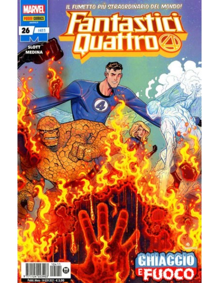 FANTASTICI QUATTRO 411 - FANTASTICI QUATTRO 26