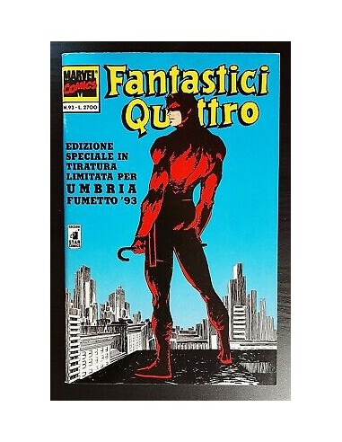 FANTASTICI QUATTRO 93 - EDIZIONE SPECIALE UMBRIA FUMETTO 1993